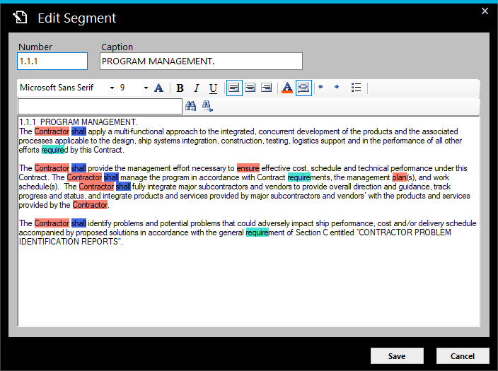 Screen image of the Workgroup window